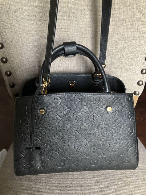 lv montaigne black|montaigne bag review.